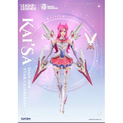BEAST KINGDOM LEAGUE OF LEGENDS LOL KAI'SA STAR GUARDIAN DAH-068 ACTION FIGURE