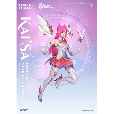 BEAST KINGDOM LEAGUE OF LEGENDS LOL KAI'SA STAR GUARDIAN DAH-068 ACTION FIGURE