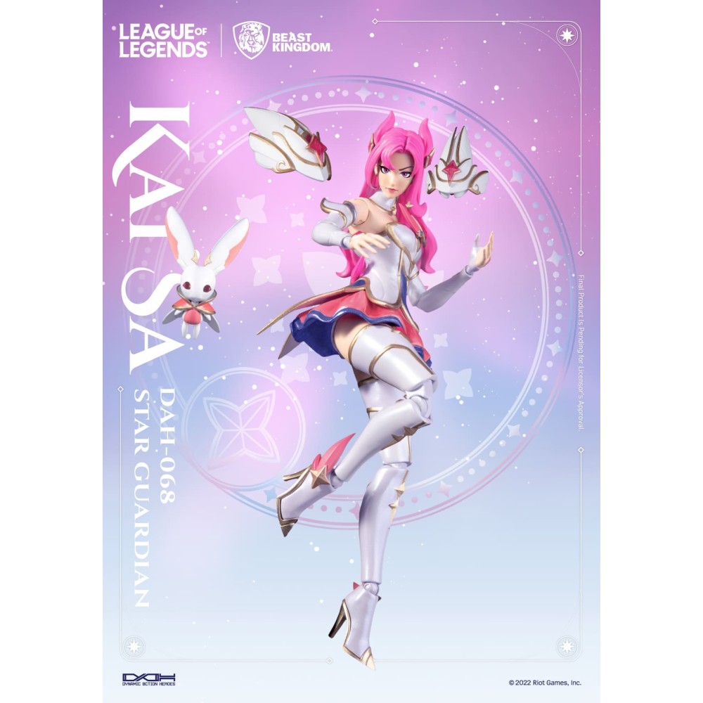 BEAST KINGDOM LEAGUE OF LEGENDS LOL KAI'SA STAR GUARDIAN DAH-068 ACTION FIGURE