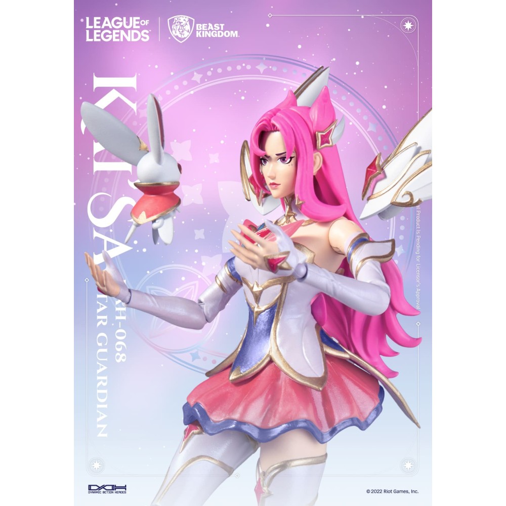 BEAST KINGDOM LEAGUE OF LEGENDS LOL KAI'SA STAR GUARDIAN DAH-068 ACTION FIGURE