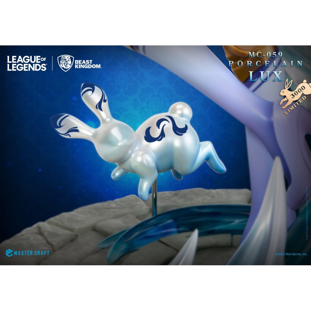 LEAGUE OF LEGENDS LOL PORCELAIN LUX MASTER CRAFT STATUA 42CM RESIN FIGURE BEAST KINGDOM