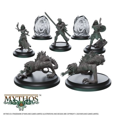 WARCRADLE STUDIOS MYTHOS SILVER VENATORS FACTION STARTER SET MINIATURE GAME