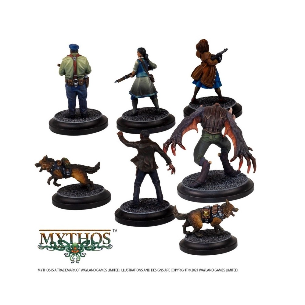 WARCRADLE STUDIOS MYTHOS BROTHERHOOD OF BELIAL FACTION STARTER SET MINIATURE GAME