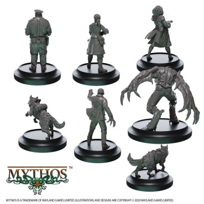 WARCRADLE STUDIOS MYTHOS BROTHERHOOD OF BELIAL FACTION STARTER SET MINIATURE GAME