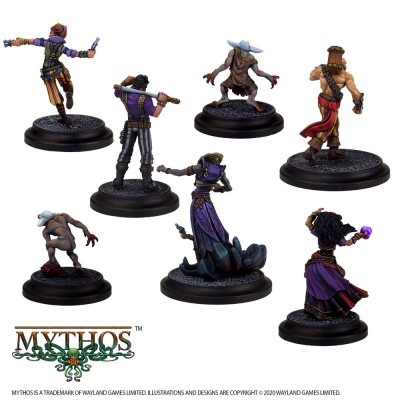WARCRADLE STUDIOS MYTHOS ODANI TRAVELLERS FACTION STARTER SET MINIATURE GAME