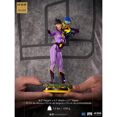 WONDER TWINS ART SCALE 1/10 STATUA FIGURE IRON STUDIOS