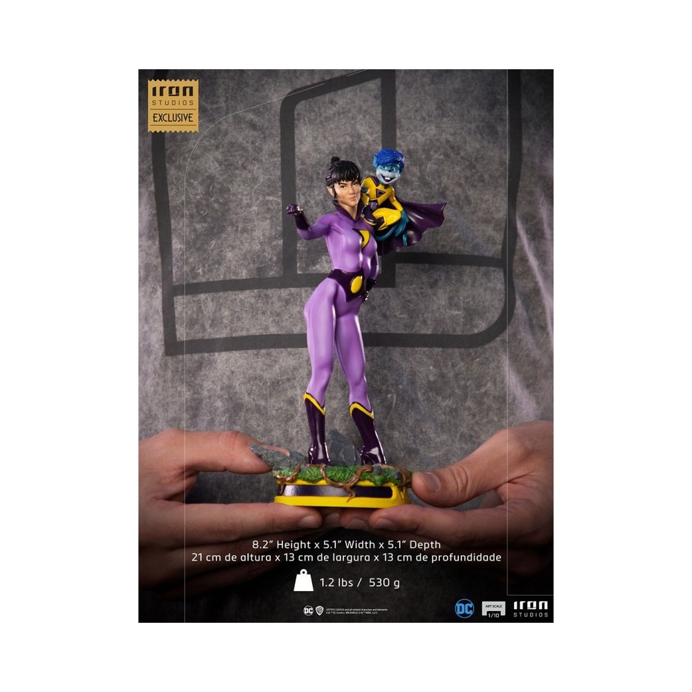 IRON STUDIOS WONDER TWINS ART SCALE 1/10 STATUE FIGURE