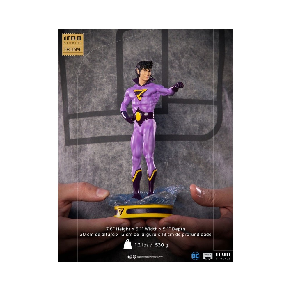 WONDER TWINS ART SCALE 1/10 STATUA FIGURE IRON STUDIOS