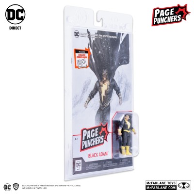 MC FARLANE copy of DC BLACK ADAM PAGE ENDLESS WINTER PUNCHERS ACTION FIGURE