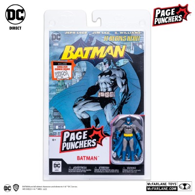 MC FARLANE BATMAN IT BEGINS HERE PAGE PUNCHERS ACTION FIGURE
