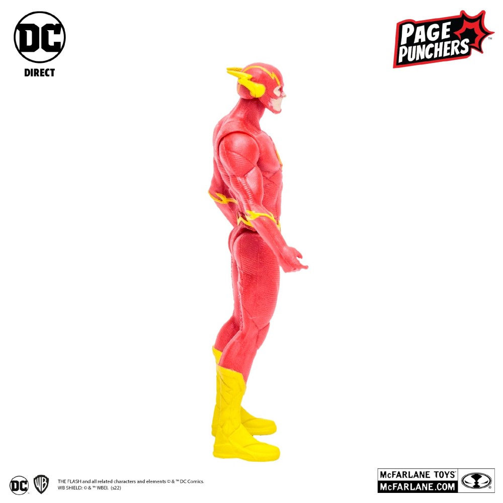 DC FLASH FLASHPOINT PAGE PUNCHERS ACTION FIGURE MC FARLANE