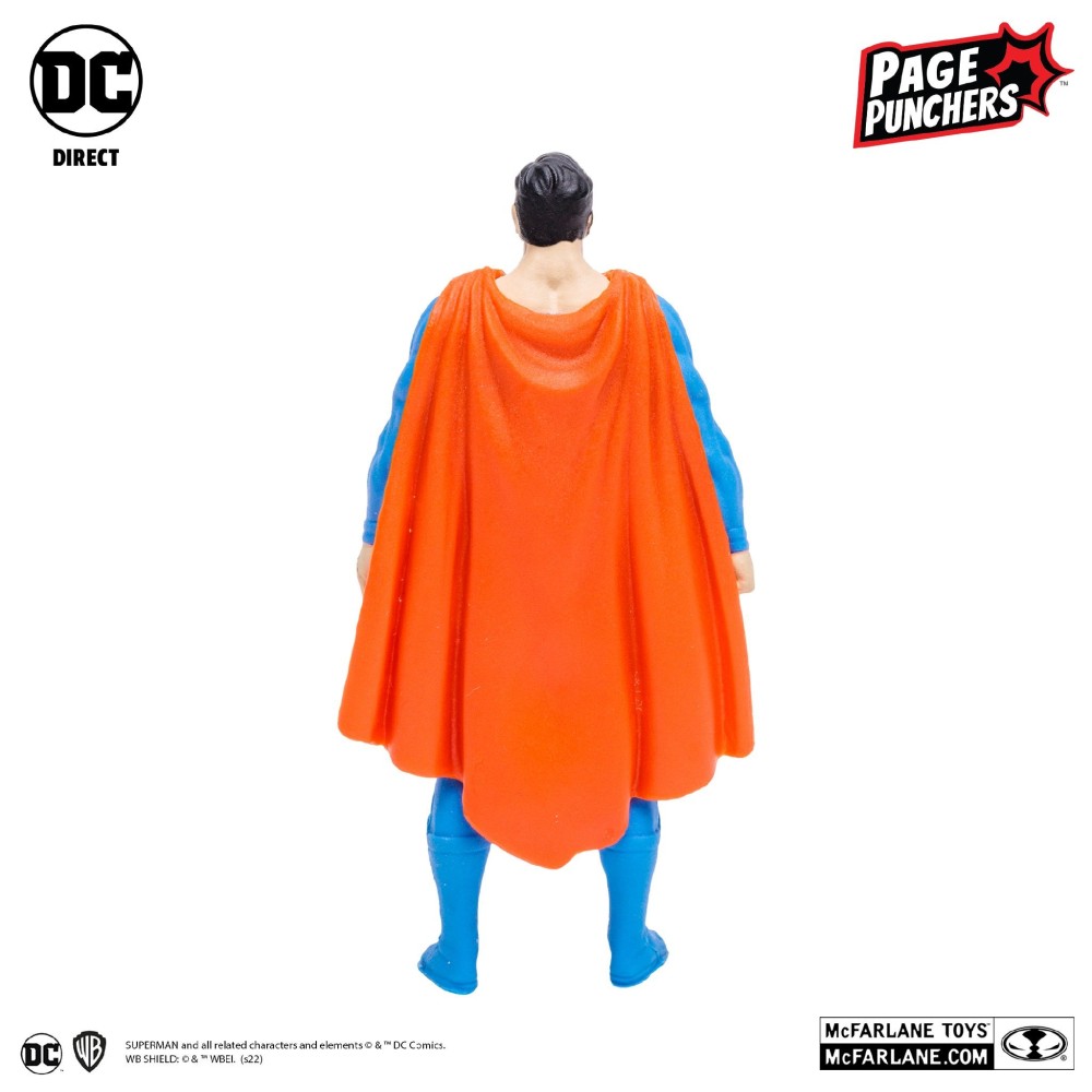 MC FARLANE SUPERMAN REBIRTH PAGE PUNCHERS ACTION FIGURE