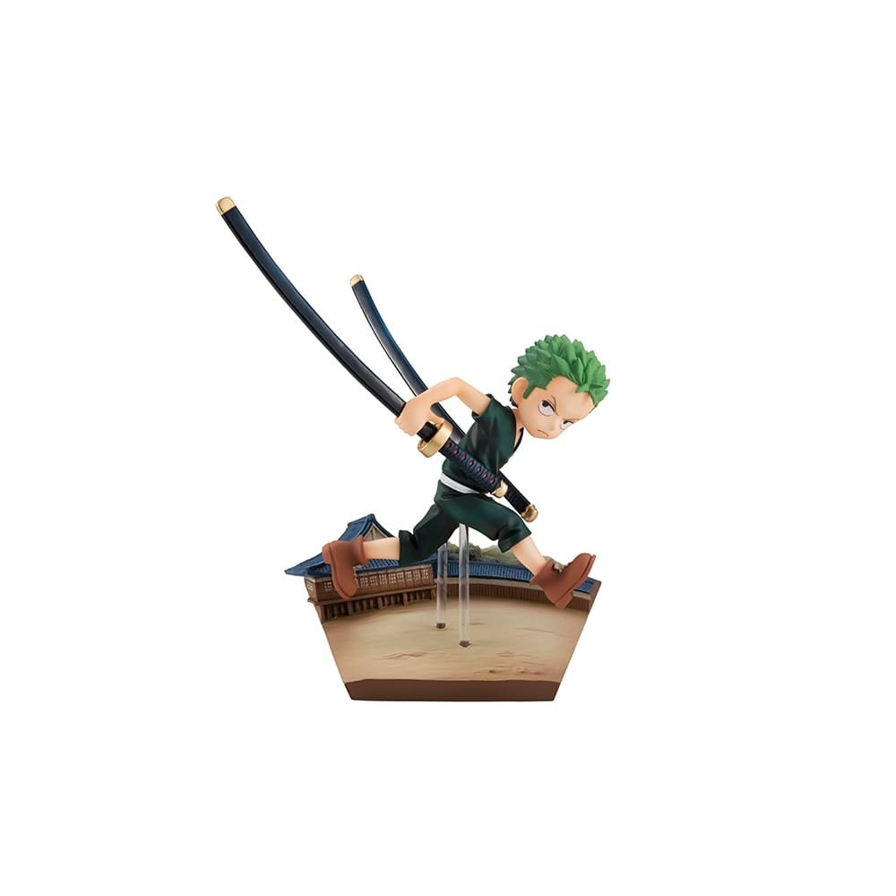 ONE PIECE RORONOA ZORO GEM STATUA FIGURE MEGAHOUSE
