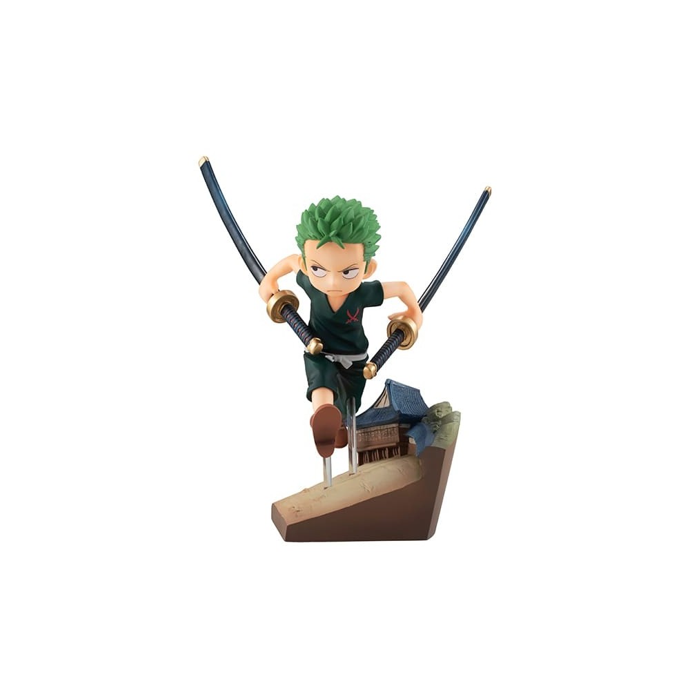 ONE PIECE RORONOA ZORO GEM STATUA FIGURE MEGAHOUSE