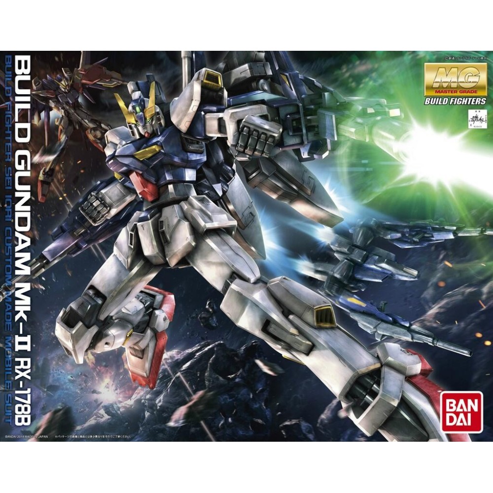MASTER GRADE MG BUILD GUNDAM MK 2 RX-178B 1/100 MODEL KIT BANDAI