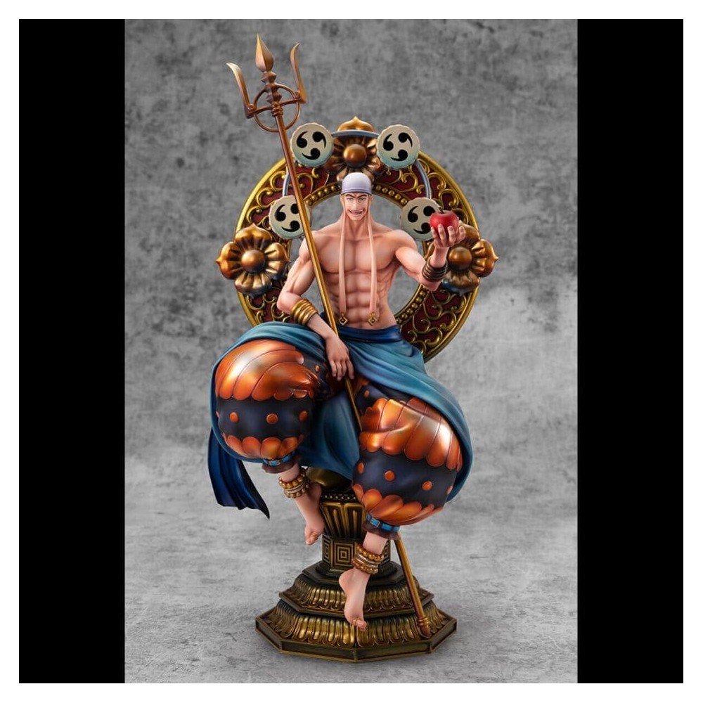 MEGAHOUSE ONE PIECE P.O.P. MAXIMUM ENEL STATUE FIGURE