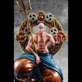 MEGAHOUSE ONE PIECE P.O.P. MAXIMUM ENEL STATUE FIGURE