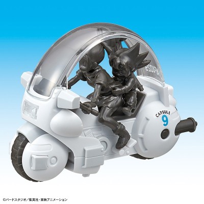 BANDAI DRAGON BALL - BULMA'S CAPSULE 9 MOTORCYCLE MODEL KIT
