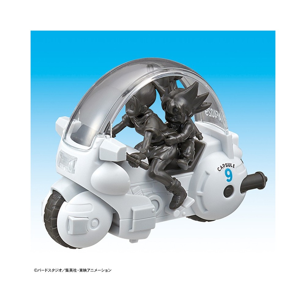 BANDAI DRAGON BALL - BULMA'S CAPSULE 9 MOTORCYCLE MODEL KIT