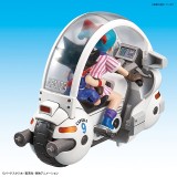 BANDAI DRAGON BALL - BULMA'S CAPSULE 9 MOTORCYCLE MODEL KIT