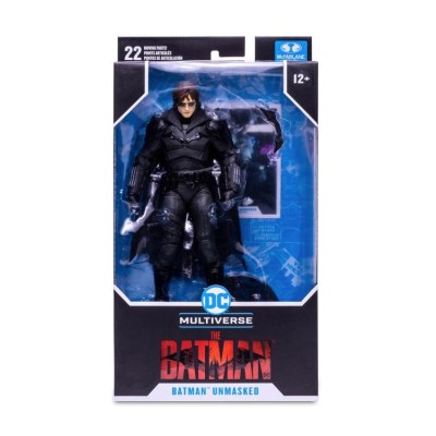 MC FARLANE DC MULTIVERSE "THE BATMAN" - BATMAN UNMASKED ACTION FIGURE