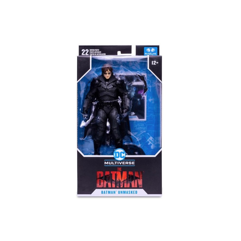 MC FARLANE DC MULTIVERSE "THE BATMAN" - BATMAN UNMASKED ACTION FIGURE