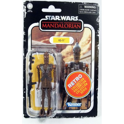 HASBRO STAR WARS RETRO COLLECTION THE MANDALORIAN IG-11 ACTION FIGURE