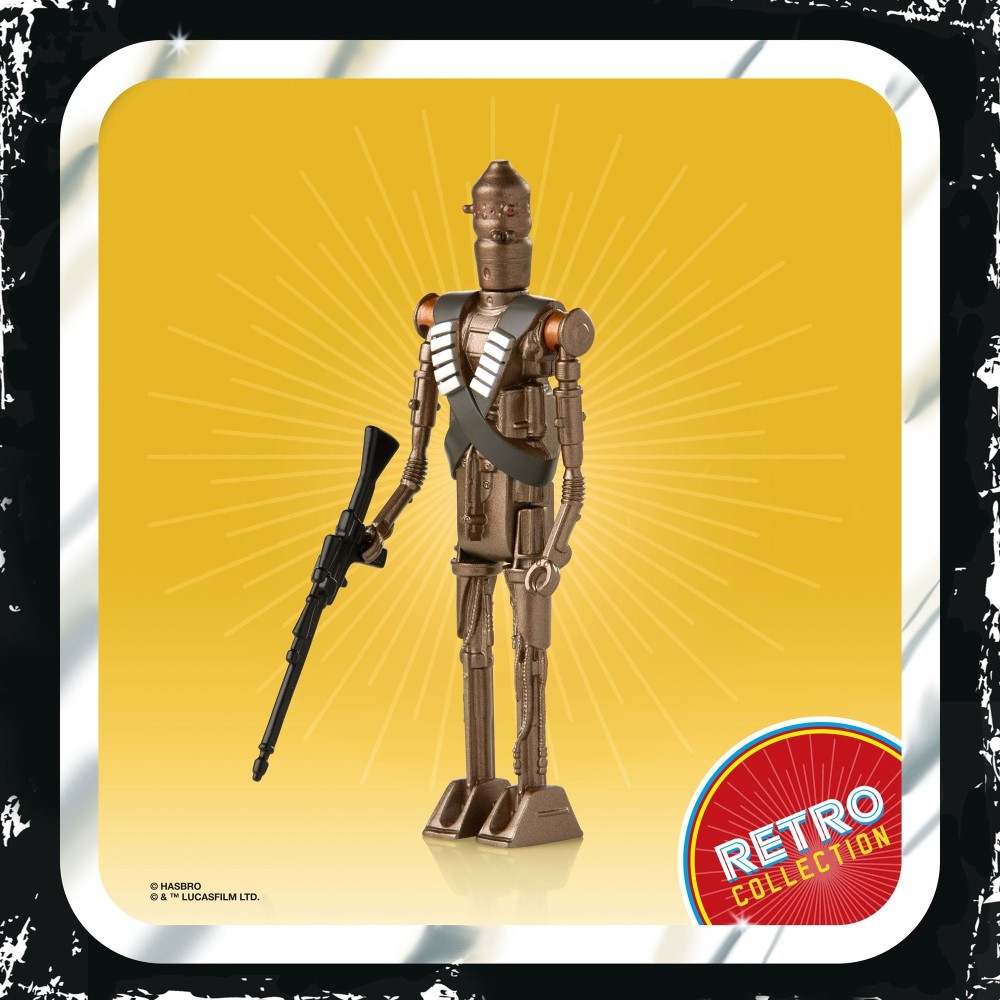 HASBRO STAR WARS RETRO COLLECTION THE MANDALORIAN IG-11 ACTION FIGURE