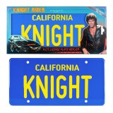 DOCTOR COLLECTOR KNIGHT RIDER K.I.T.T. LICENSE PLATE REPLICA SUPERCAR