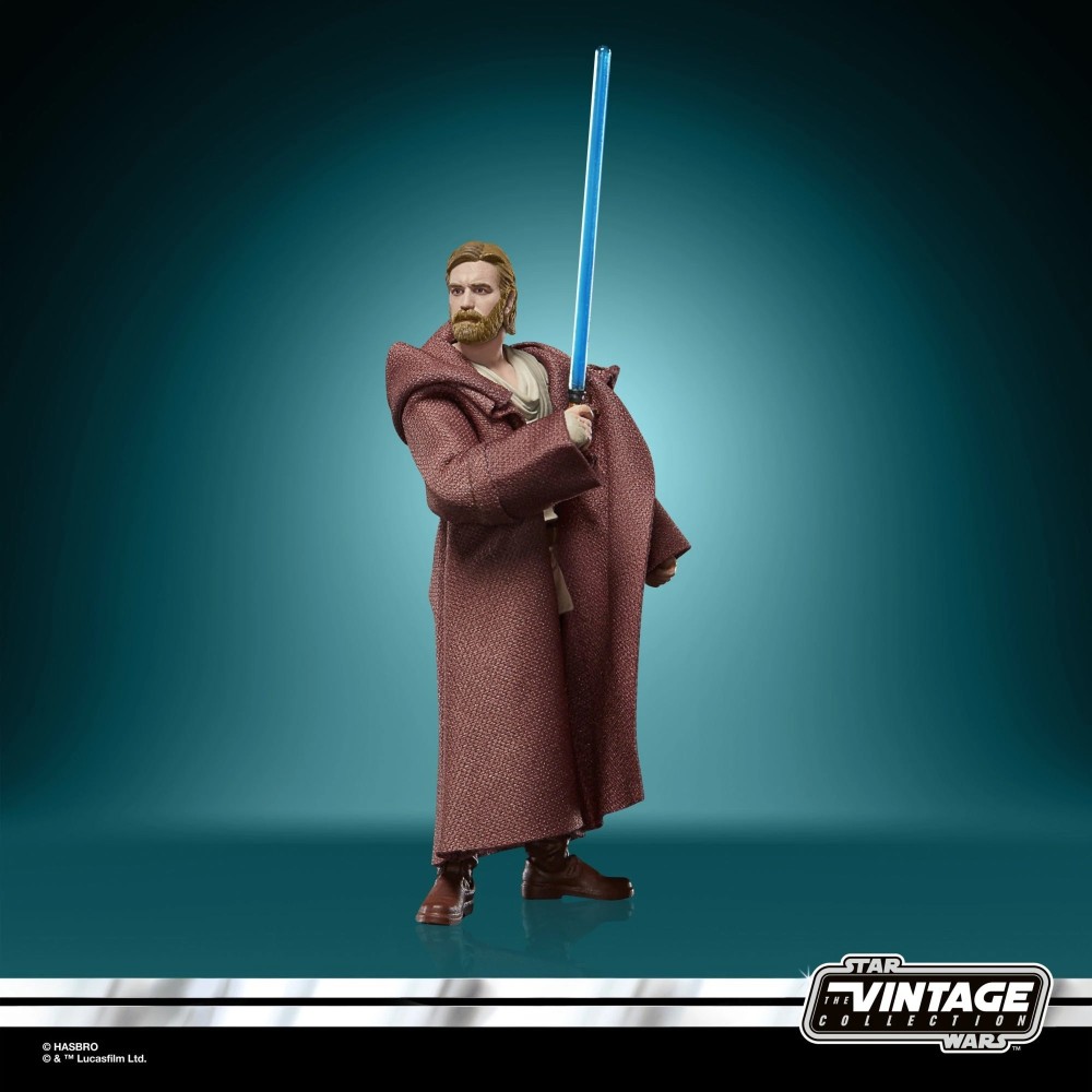 HASBRO STAR WARS THE VINTAGE COLLECTION OBI-WAN KENOBI WANDERING JEDI ACTION FIGURE