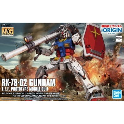 BANDAI HIGH GRADE HG GUNDAM RX-78-02 ORIGIN 1/144 MODEL KIT FIGURE