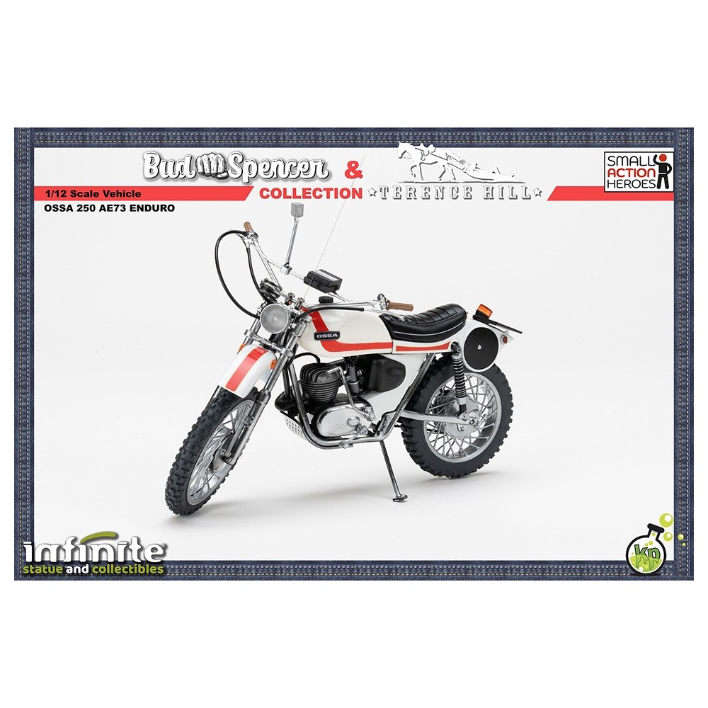 INFINITE STATUE TERENCE HILL OSSA 250 AE73 ENDURO 1/12 SCALE MODEL
