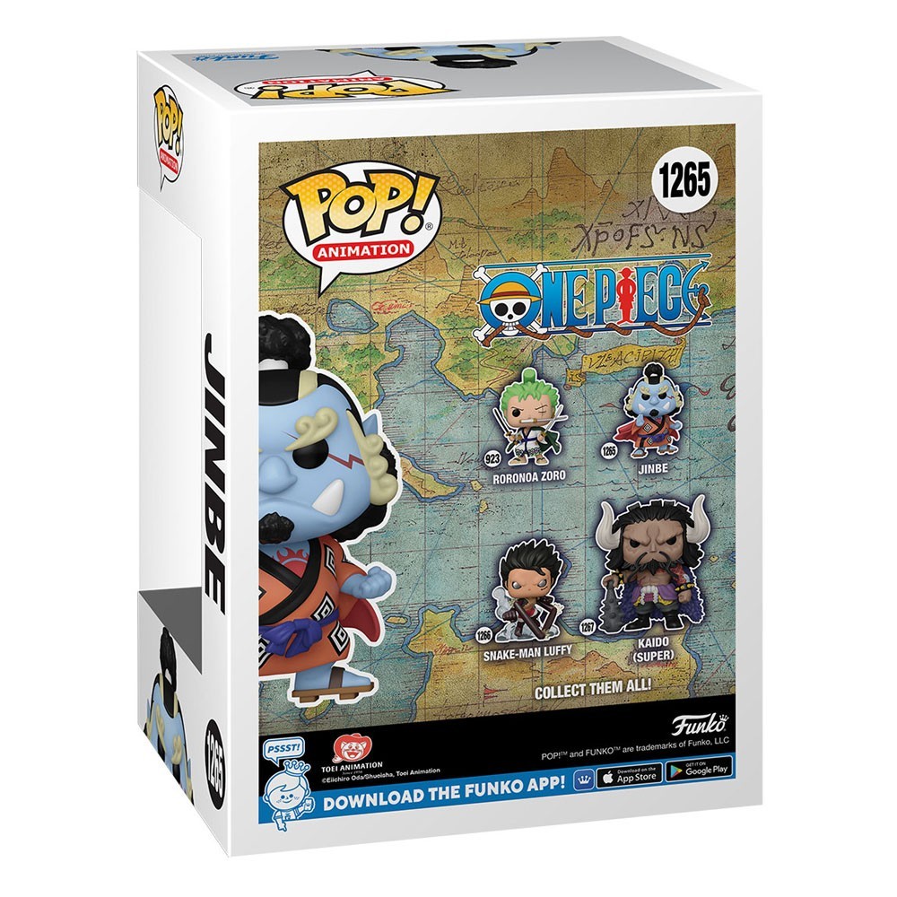 FUNKO FUNKO POP! ONE PIECE JINBE BOBBLE HEAD FIGURE