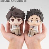 MEGAHOUSE HIKYU OIKAWA AND IWAIZUMI LOOK UP SET MINI FIGURE STATUE