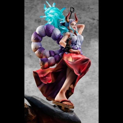 MEGAHOUSE ONE PIECE P.O.P. WA-MAXIMUM YAMATO STATUE FIGURE