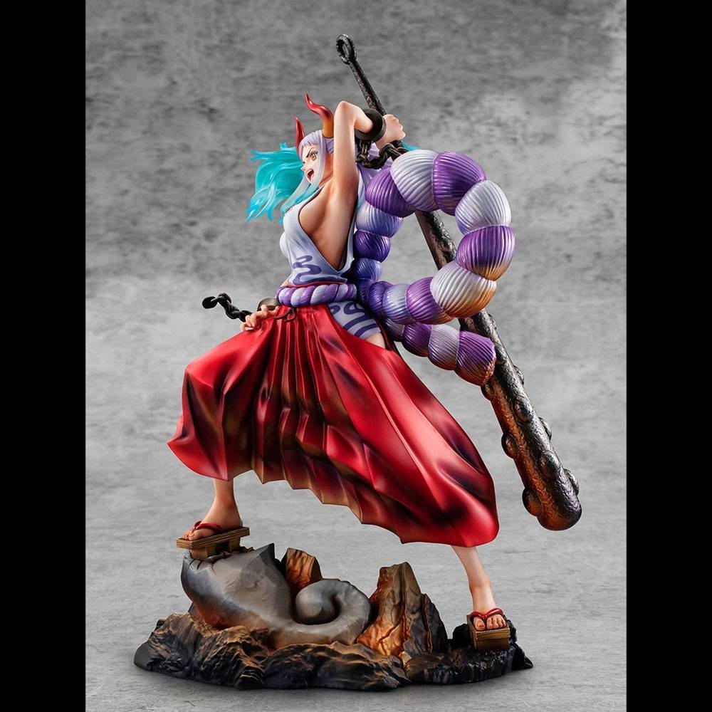 MEGAHOUSE ONE PIECE P.O.P. WA-MAXIMUM YAMATO STATUE FIGURE