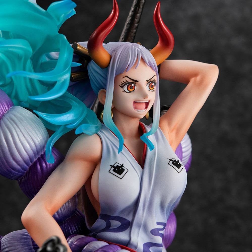 MEGAHOUSE ONE PIECE P.O.P. WA-MAXIMUM YAMATO STATUE FIGURE