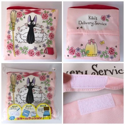 KIKI DELIVERY JIJI AND LILY 30X30X5CM CUSCINO STUDIO GHIBLI