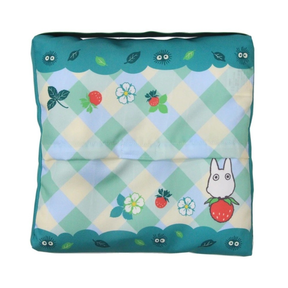 STUDIO GHIBLI MY NEIGHBOR TOTORO WITH STRAWBERRIES 30X30X5CM CUSHION