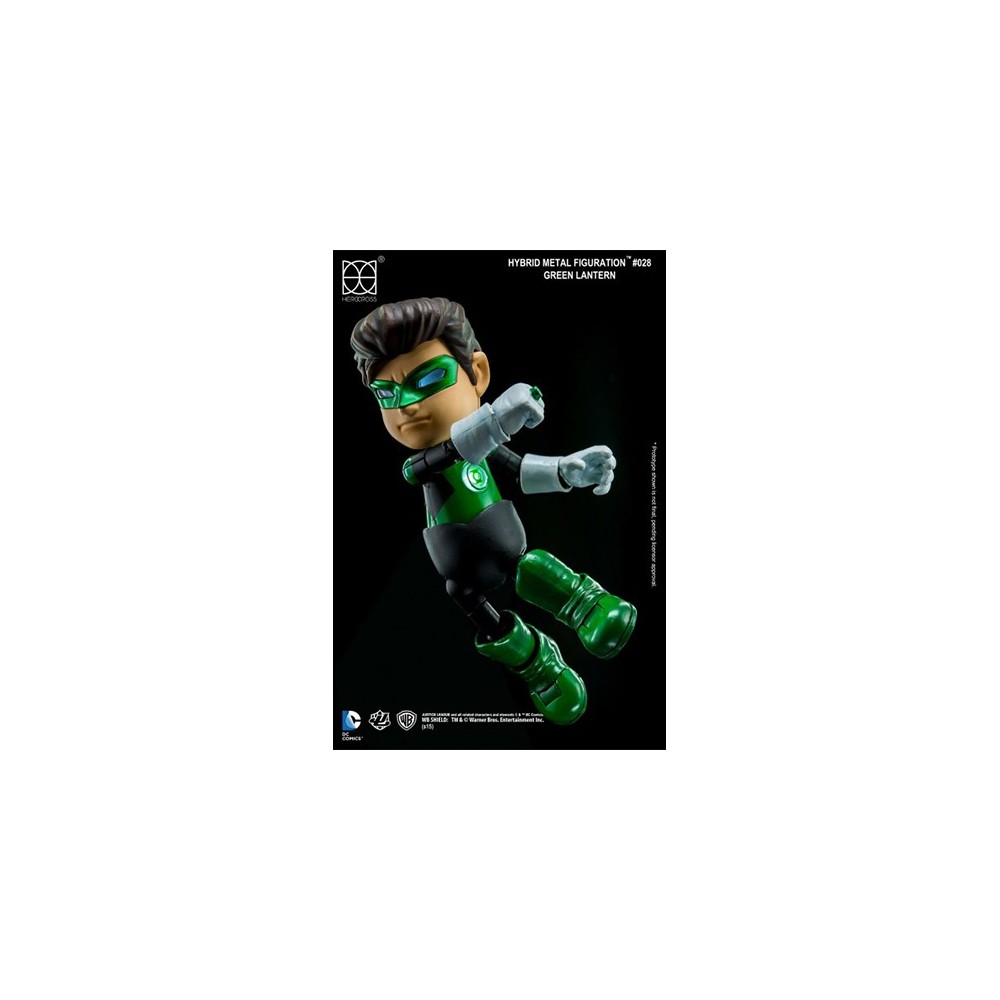 HEROCROSS JUSTICE LEAGUE - GREEN LANTERN HYBRID METAL FIGURATION ACTION FIGURE