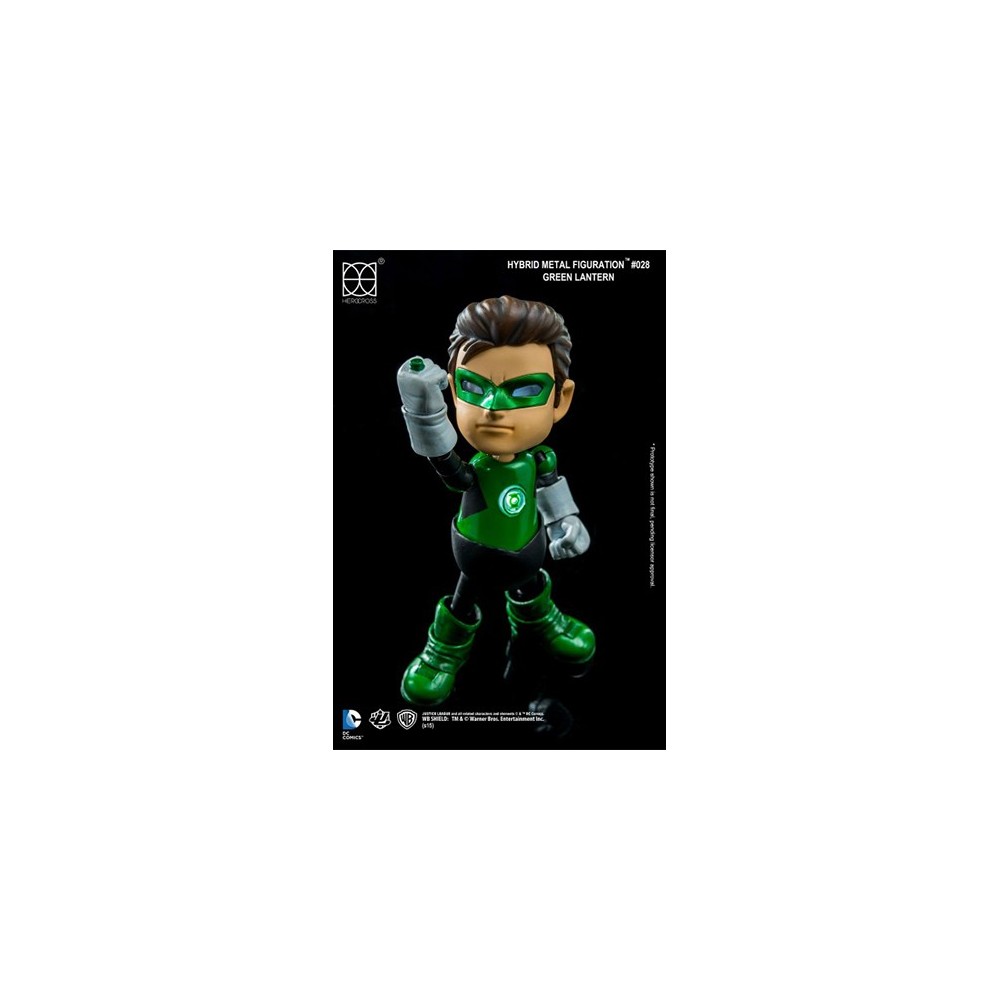 HEROCROSS JUSTICE LEAGUE - GREEN LANTERN HYBRID METAL FIGURATION ACTION FIGURE