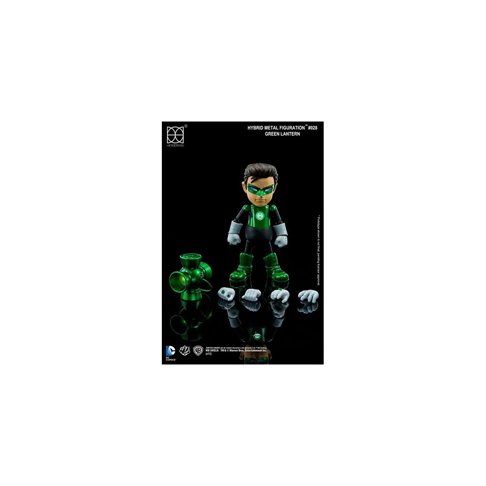 HEROCROSS JUSTICE LEAGUE - GREEN LANTERN HYBRID METAL FIGURATION ACTION FIGURE