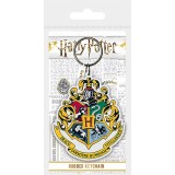 PYRAMID INTERNATIONAL HARRY POTTER HOGWARTS CREST RUBBER KEYCHAIN