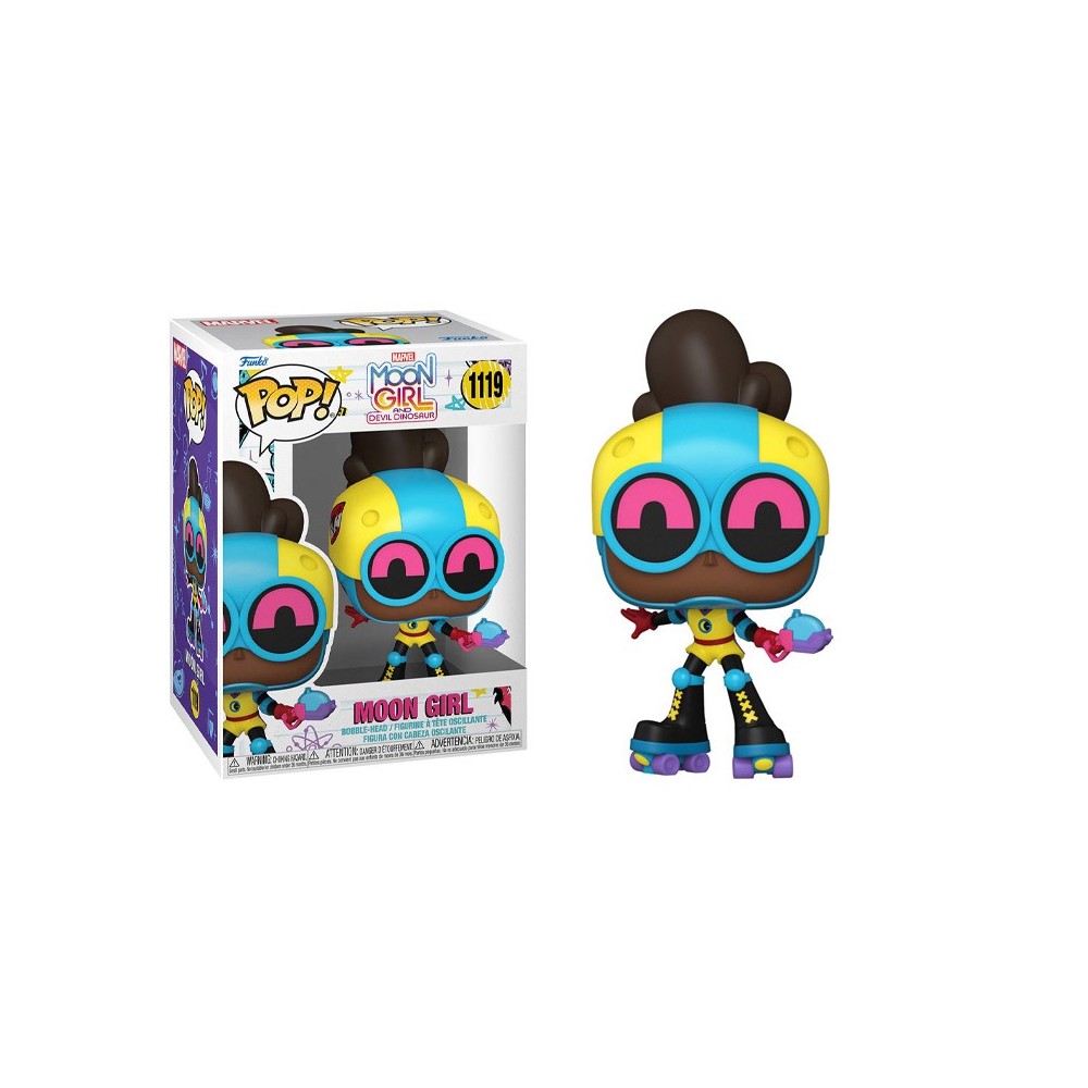 FUNKO FUNKO POP! MOON GIRL AND DEVIL DINOSAUR - MOON GIRL BOBBLE HEAD KNOCKER FIGURE
