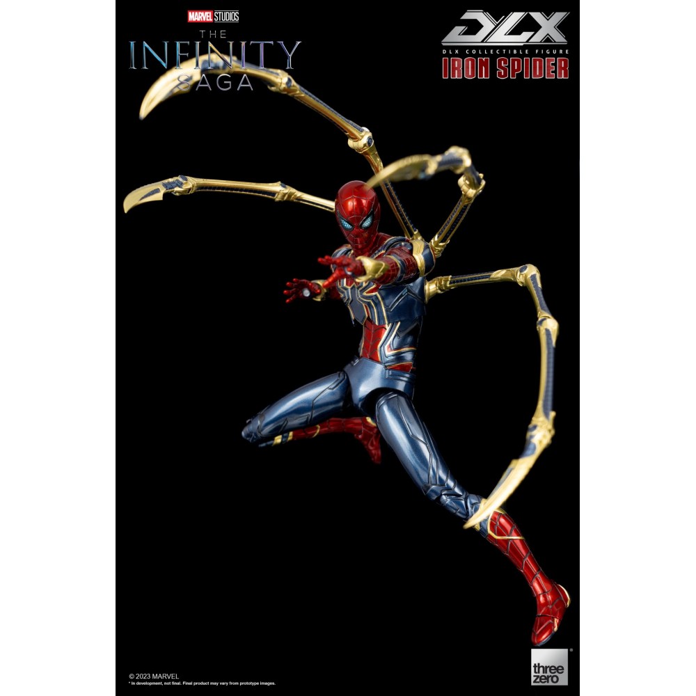 AVENGERS THE INFINITY SAGA IRON SPIDER-MAN DLX ACTION FIGURE THREEZERO