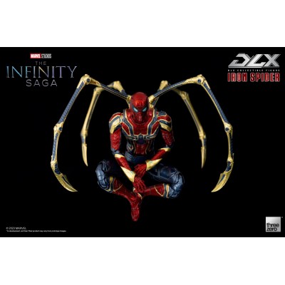 AVENGERS THE INFINITY SAGA IRON SPIDER-MAN DLX ACTION FIGURE THREEZERO