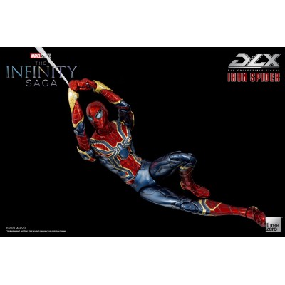 AVENGERS THE INFINITY SAGA IRON SPIDER-MAN DLX ACTION FIGURE THREEZERO