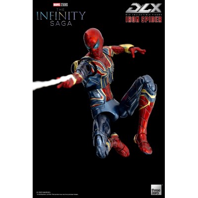 AVENGERS THE INFINITY SAGA IRON SPIDER-MAN DLX ACTION FIGURE THREEZERO