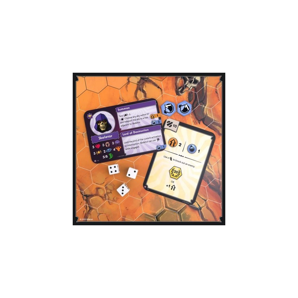 MASTERS OF THE UNIVERSE BATTLEGROUND STARTER SET GIOCO DA TAVOLO ITALIANO ARCHON STUDIO
