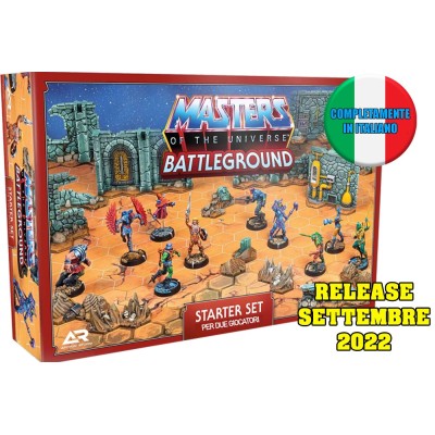 MASTERS OF THE UNIVERSE BATTLEGROUND STARTER SET GIOCO DA TAVOLO ITALIANO ARCHON STUDIO